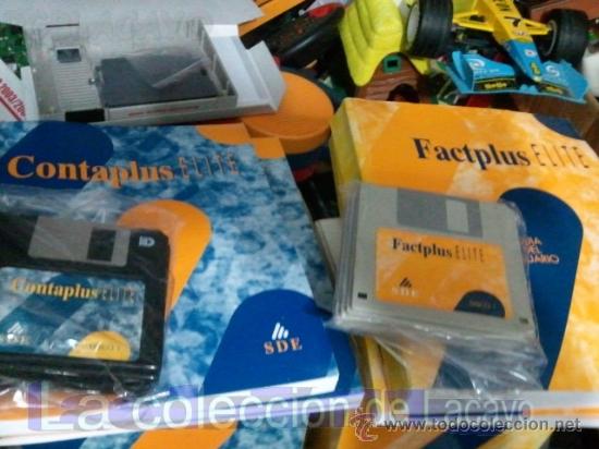Libros de segunda mano: CONTAPLUS ELITE Y FACTPLUS ELITE  CON SUS DISCOS - Foto 2