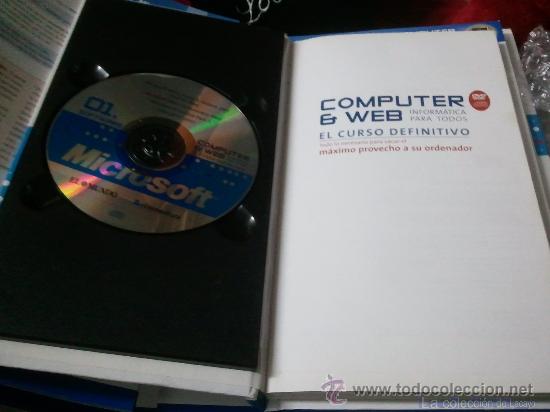 Libros de segunda mano: COMPUTER Y WEB-INFORMATICA PARA TODOS -WINDOWS XP-VISTA EL CURSO DEFINITIVO CON 2 CD&acute;S - Foto 1