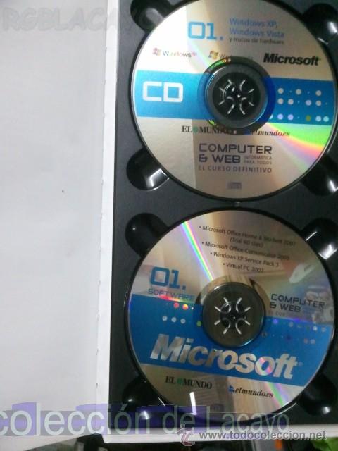 Libros de segunda mano: COMPUTER Y WEB-INFORMATICA PARA TODOS -WINDOWS XP-VISTA EL CURSO DEFINITIVO CON 2 CD&acute;S - Foto 3