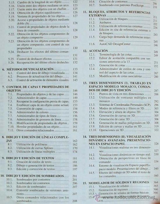 Libros de segunda mano: AUTOCAD 2002 AVANZADO - V&Aacute;LIDO PARA LAS VERSIONES EN ESPA&Ntilde;OL E INGL&Eacute;S - 615 P&Aacute;GINAS - Foto 3