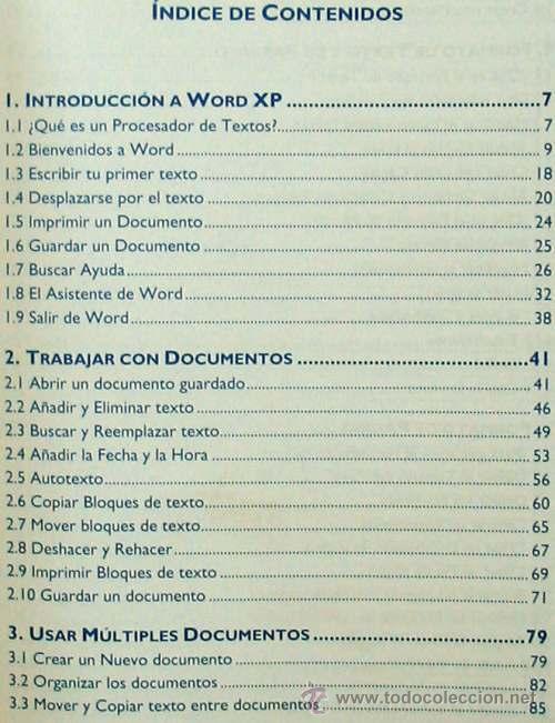 Libros de segunda mano: CURSO DE WORD XP - SERIE APRENDER HACIENDO - 2004 - CON CD - VER DESCRIPCI&Oacute;N E &Iacute;NDICE - Foto 3