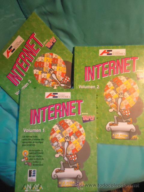 Libros de segunda mano: LIBROS, INTERNET PARA TORPES, 3 VOLUMENES, EDITORIAL ANAYA - Foto 1