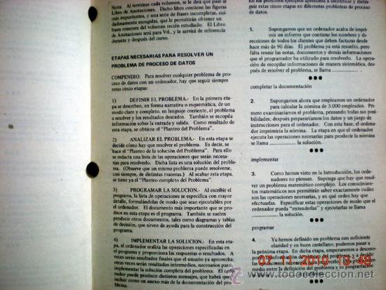 Libros de segunda mano: FUNDAMENTOS DE LOS ORDENADORES;IBM 1&ordf; EDICI&Oacute;N 1971 - Foto 6