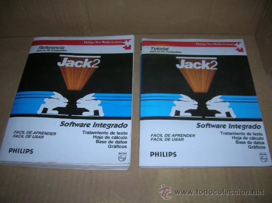 Libros de segunda mano: Tutorial y Referencia para tu PC compatible. Jack2. Philips New Media System 1987. Ver interior. - Foto 1