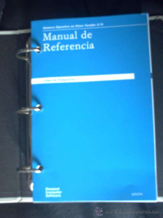 Libros de segunda mano: DOS 3.10 DE IBM ORIGINAL  PCDOS - Foto 4