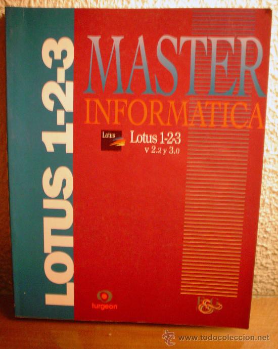 Libros de segunda mano: MASTER INFORMATICA.LOTUS 1-2-3.v2.2 Y 3.0. - Foto 1