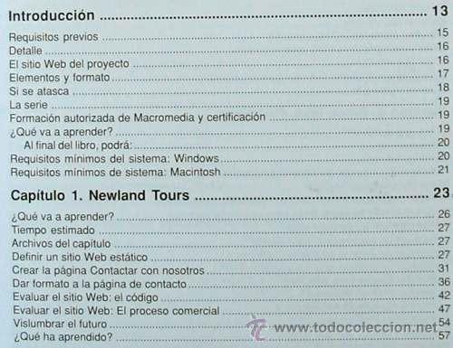 Libros de segunda mano: DREAMWEAVER MX 2004 ASP, COLDFUSI&Oacute;N Y PHP - LIBRO OFICIAL CON CD-ROM - ANAYA 2004 - VER &Iacute;NDICE - Foto 4