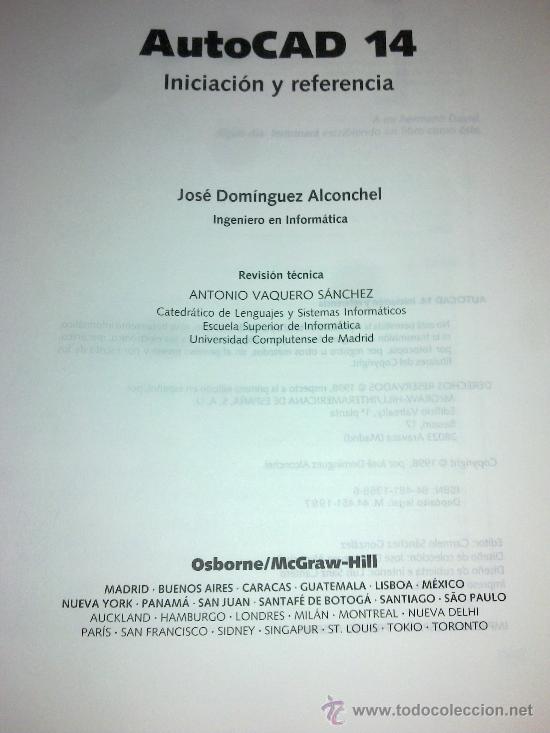 Libros de segunda mano: AUTOCAD (14) - Foto 2