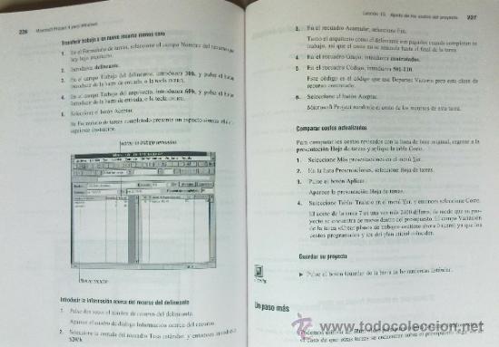 Libros de segunda mano: MICROSOFT PROYECT-4 PARA WINDOWS PASO A PASO (CATAPULT INC.) - Foto 4