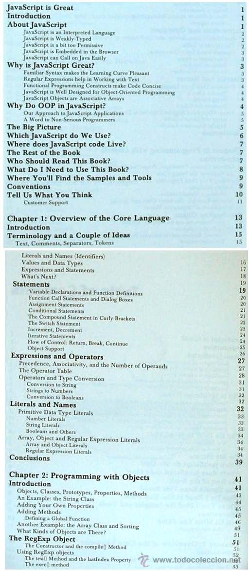 Libros de segunda mano: JAVASKRIPT OBJECTS - OBJETC USE AND DATA MANIPULATION WITH JAVASKRIPT - EN INGL&Eacute;S - Foto 3