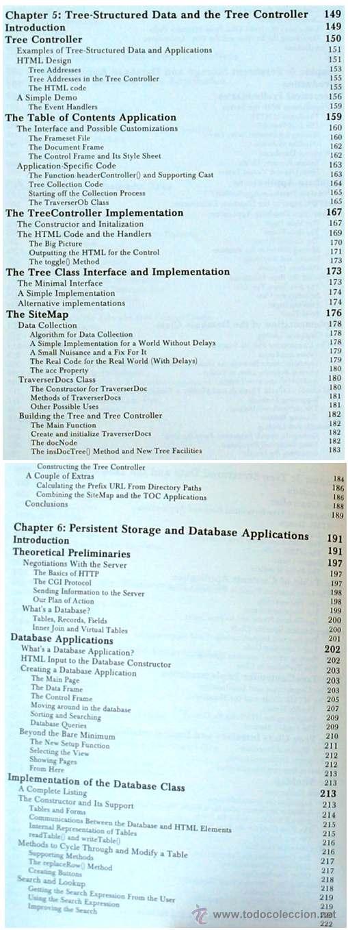 Libros de segunda mano: JAVASKRIPT OBJECTS - OBJETC USE AND DATA MANIPULATION WITH JAVASKRIPT - EN INGL&Eacute;S - Foto 5