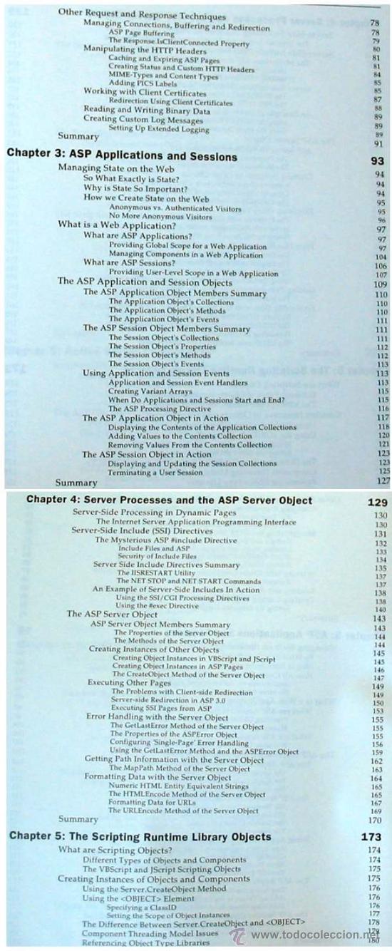 Libros de segunda mano: PROFESSIONAL ACTIVE SERVER PAGES 3.0 - WROX 1999 - 1277 P&Aacute;GINAS - EN INGL&Eacute;S - Foto 4