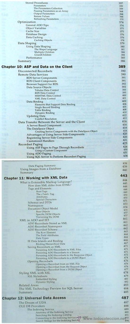 Libros de segunda mano: PROFESSIONAL ACTIVE SERVER PAGES 3.0 - WROX 1999 - 1277 P&Aacute;GINAS - EN INGL&Eacute;S - Foto 7