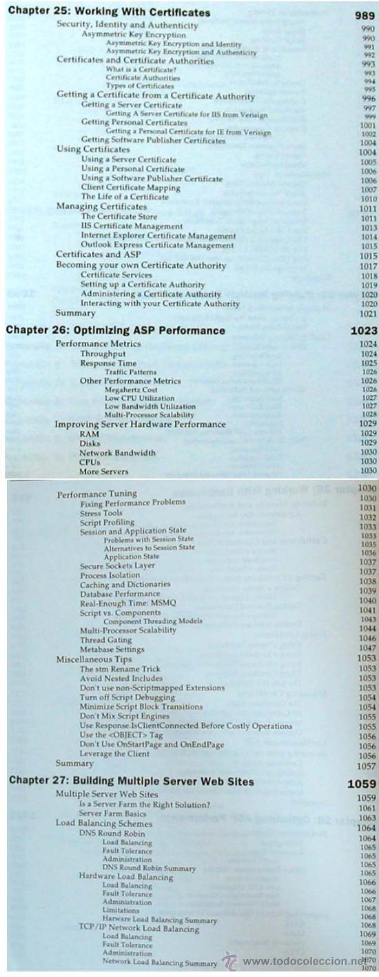 Libros de segunda mano: PROFESSIONAL ACTIVE SERVER PAGES 3.0 - WROX 1999 - 1277 P&Aacute;GINAS - EN INGL&Eacute;S - Foto 13