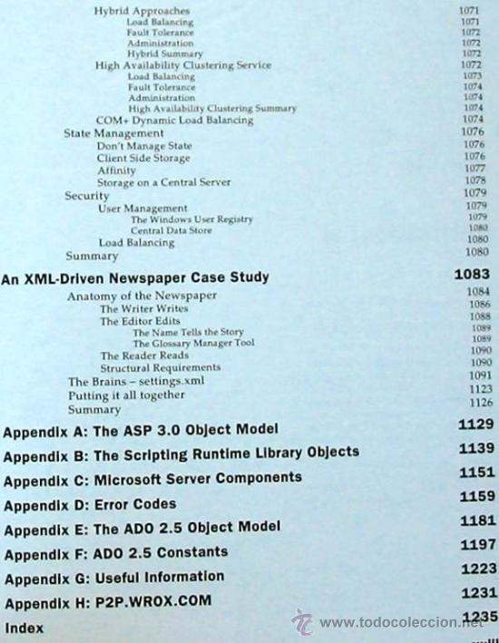Libros de segunda mano: PROFESSIONAL ACTIVE SERVER PAGES 3.0 - WROX 1999 - 1277 P&Aacute;GINAS - EN INGL&Eacute;S - Foto 14