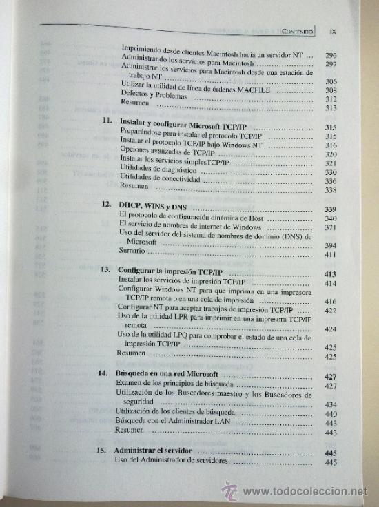 Libros de segunda mano: Windows NT 4 Server AL DESCUBIERTO - Foto 7