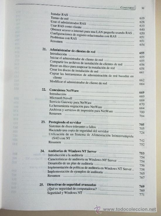 Libros de segunda mano: Windows NT 4 Server AL DESCUBIERTO - Foto 9