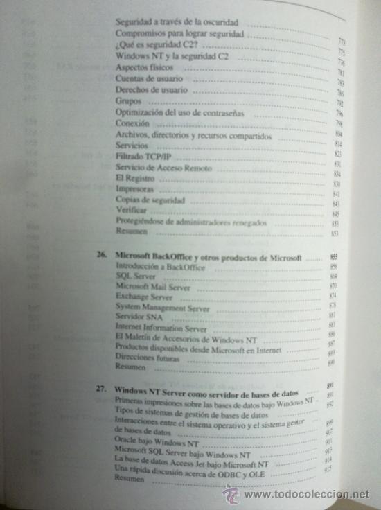Libros de segunda mano: Windows NT 4 Server AL DESCUBIERTO - Foto 10