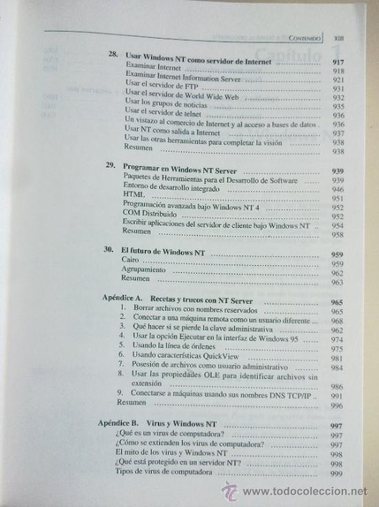 Libros de segunda mano: Windows NT 4 Server AL DESCUBIERTO - Foto 11