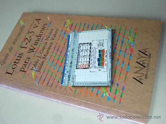 Libros de segunda mano: LOTUS 1-2-3 V4 PARA WINDOWS (2 LIBROS) - Foto 1