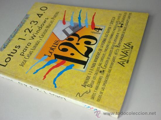Libros de segunda mano: LOTUS 1-2-3 V4 PARA WINDOWS (2 LIBROS) - Foto 3