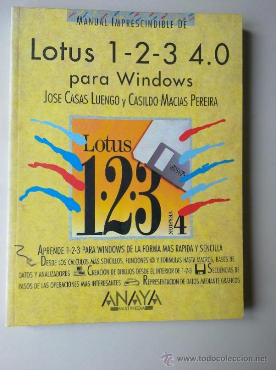 Libros de segunda mano: LOTUS 1-2-3 V4 PARA WINDOWS (2 LIBROS) - Foto 4