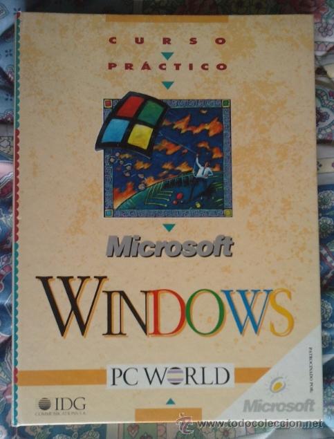 Libros de segunda mano: Curso practico de Microsoft Windows (Revista PCWorld): Tapas + fasciculos - Foto 1