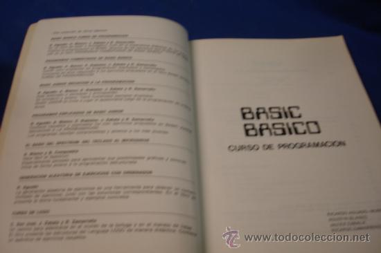 Libros de segunda mano: BASIC BASICO - CURSO DE PROGRAMACI&Oacute;N - COMPUTER SCHOOL 1990 - Foto 2