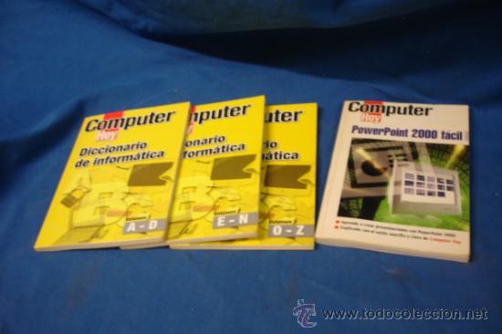 Libros de segunda mano: COMPUTER HOY - POWER POINT 2000 + DICCIONARIO DE INFORM&Aacute;TICA - Foto 1
