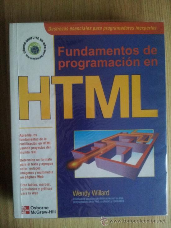 Libros de segunda mano: &iexcl; &iexcl;LIQUIDACI&Oacute;N!! FUNDAMENTOS DE PROGRAMACION EN HTML - Foto 1