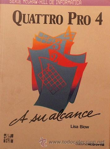 Libros de segunda mano: Quattro Pro 4 a su alcance - Foto 1