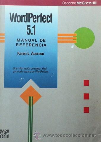 Libros de segunda mano: Word Perfect 5.1 para DOS - Foto 1