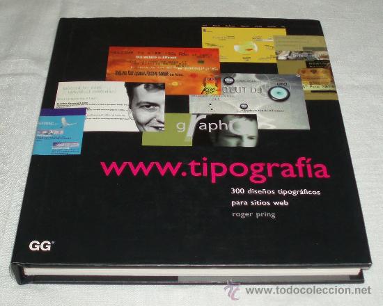 Libros de segunda mano: Tipografia  300 dise&ntilde;os tipograficos para sitios web - Foto 1