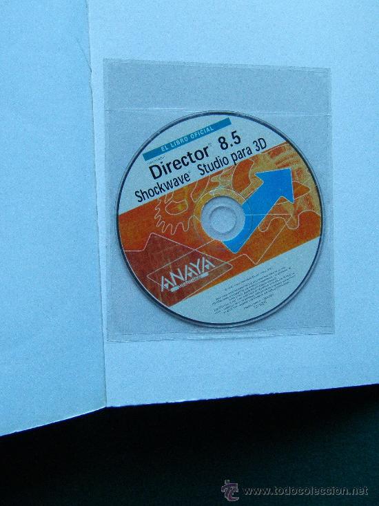 Libros de segunda mano: DIRECTOR 8.5-SHOCKWAVE STUDIO PARA 3 D-EL LIBRO OFICIAL-INCLUYE 1 CD-ROM-3D-2002-1ª EDICION. - Foto 2 - 34590114