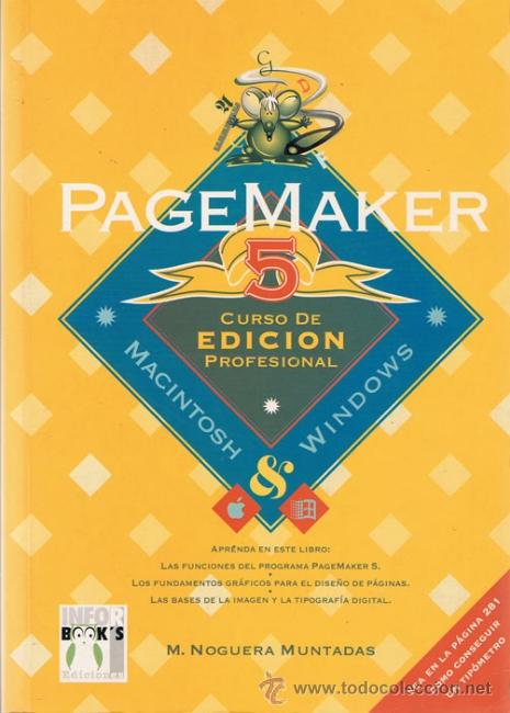 Libros de segunda mano: PageMaker 5 Curso de Edicion Profesional - Foto 1