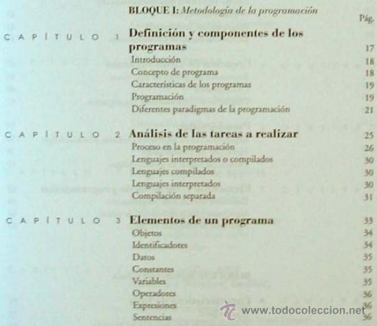 Libros de segunda mano: JAVA - CENTRO DE ESTUDIOS ADAMS - ED. VALBUENA 2001 - 461 P&Aacute;GINAS - VER &Iacute;NDICE - Foto 2