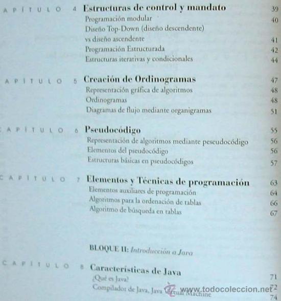 Libros de segunda mano: JAVA - CENTRO DE ESTUDIOS ADAMS - ED. VALBUENA 2001 - 461 P&Aacute;GINAS - VER &Iacute;NDICE - Foto 3