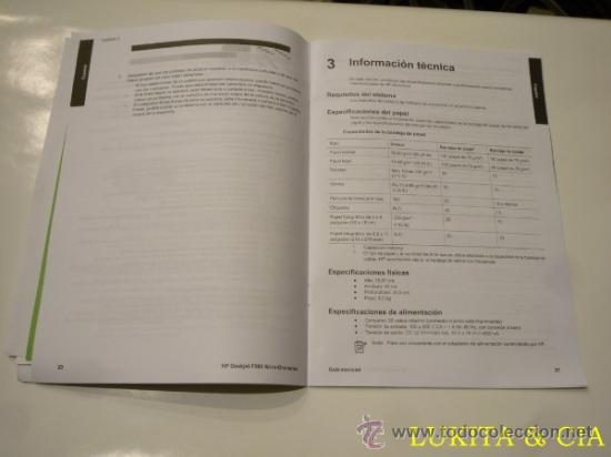 Libros de segunda mano: MANUAL IMPRESORA HP DESKJET F300 - Foto 3