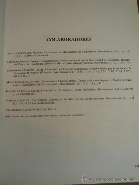 Libros de segunda mano: LIBRO - ACTA 2000 RIALP 1989 - MATEMATICAS E INFORMATICA - Foto 5