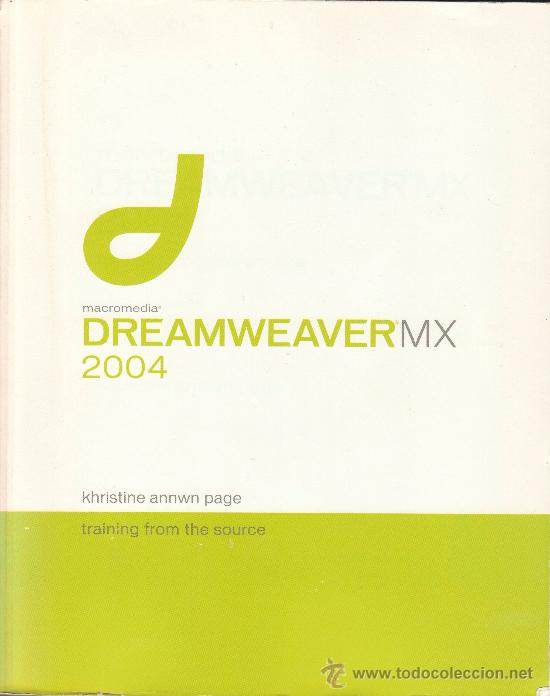 Libros de segunda mano: Dreamweaver MX 2004 - Training from the source - Foto 1