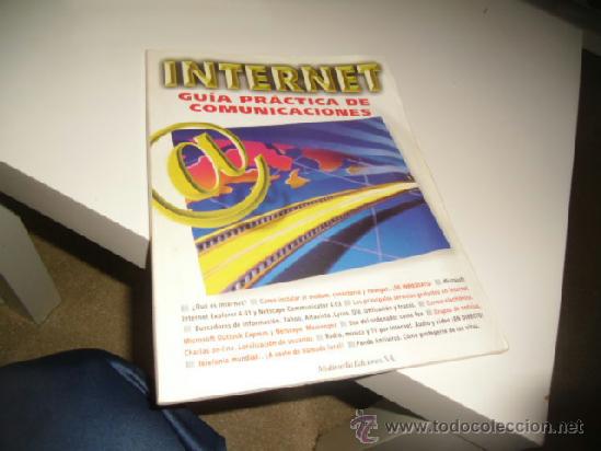 Libros de segunda mano: G-135 libro INTERNET GUIA PRACTICA DE COMUNICACIONES - Foto 1