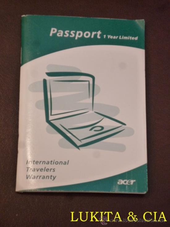 Libros de segunda mano: PASAPORTE ACER - Foto 1