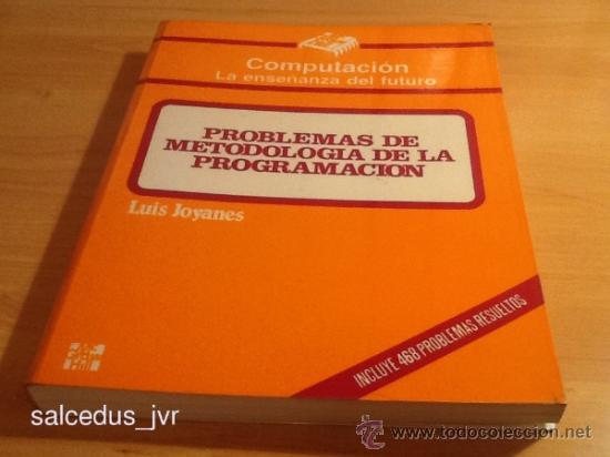 Libros de segunda mano: Problemas de Metodolog&iacute;a de la Programaci&oacute;n Luis Joyanes McGraw Hill Libro - Foto 1