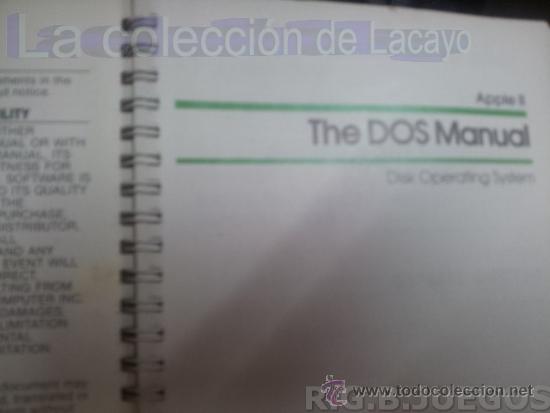 Libros de segunda mano: APPLE II THE DOS MANUAL A&Ntilde;O 1981 - Foto 5