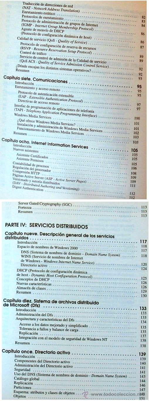 Libros de segunda mano: AS&Iacute; ES MICROSOFT WINDOWS 2000 SERVER - ANTHONY NORTHRUP - McGRAW-HILL 1999 - VER INDICE - Foto 4