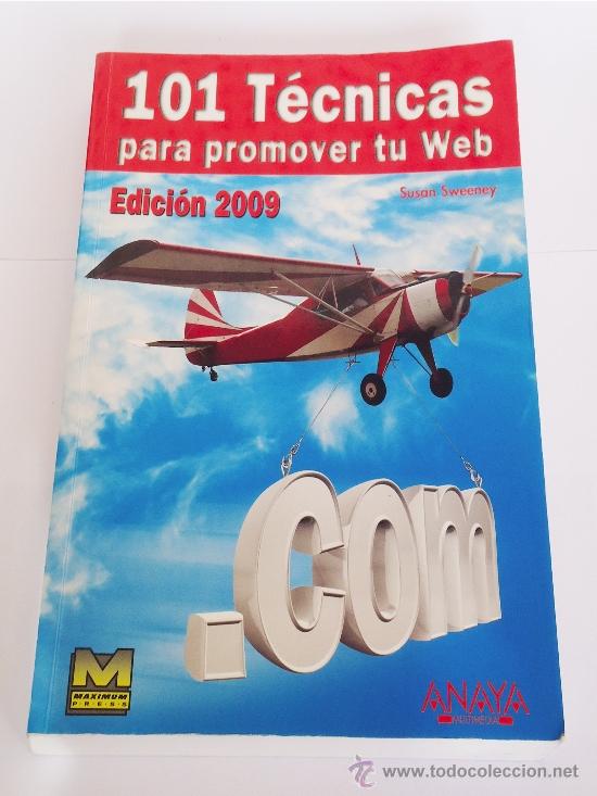 Libros de segunda mano: 101 T&Eacute;CNICAS PARA PROMOVER TU WEB (Susan Sweeney) - Foto 1