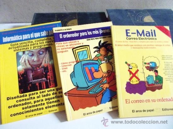Libros de segunda mano: 3 LIBROS DE INFORM&Aacute;TICA - VER TITULOS EN DESCRIPCI&Oacute;N - ARCA DE PAPEL EDITORES - Foto 1
