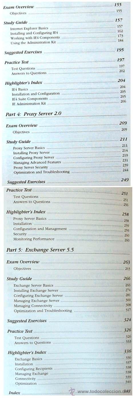 Libros de segunda mano: MCSE - THE ELECTIVES IN A NUTSHELL - A DESKTOP QUICK REFERENCE - EN INGLES - VER &Iacute;NDICE - Foto 3