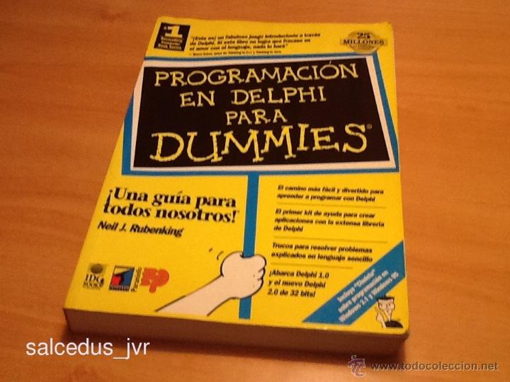 Libros de segunda mano: Programaci&oacute;n en Delphi para Dummies Paraninfo Cengage Learning Libro en - Foto 1