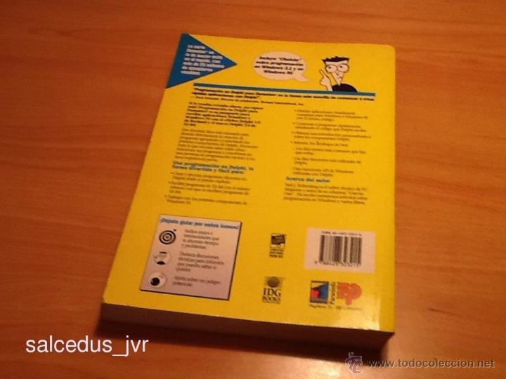 Libros de segunda mano: Programaci&oacute;n en Delphi para Dummies Paraninfo Cengage Learning Libro en - Foto 3